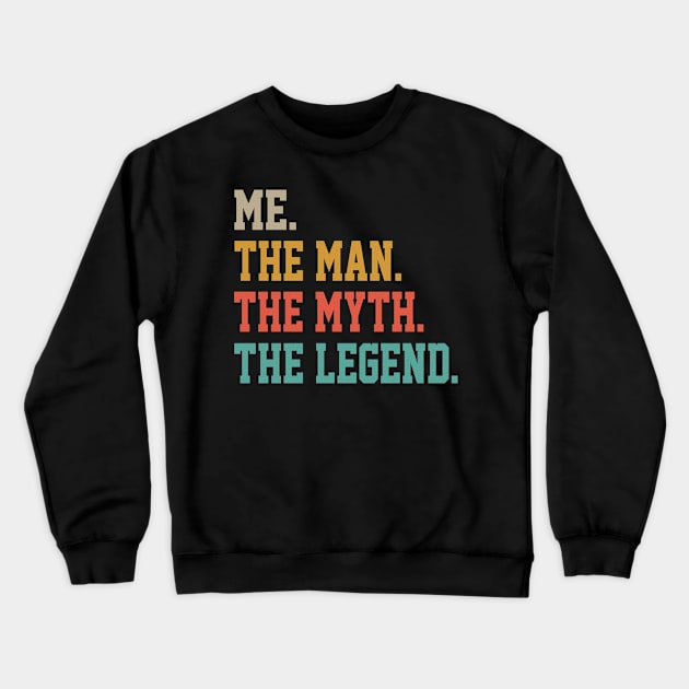 The myth, the legend man Crewneck Sweatshirt by Éléonore Royer